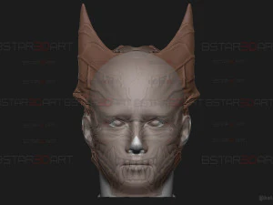 Kaiju No 8 MASK - Kafka Hibino Cosplay 3D Print Model