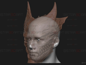 Kaiju No 8 MASK - Kafka Hibino Cosplay 3D Принт Модель