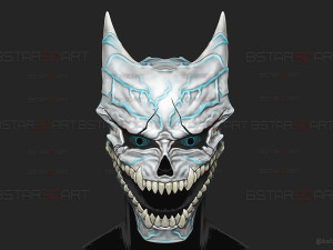Kaiju No 8 Mask- Moveable Jaw Version - Kafka Hibino Cosplay Model Cetak 3D