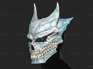 Kaiju No 8 Mask- Moveable Jaw Version - Kafka Hibino Cosplay Model Cetak 3D