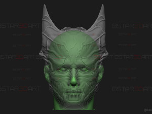 Kaiju No 8 Mask- Moveable Jaw Version - Kafka Hibino Cosplay Model Cetak 3D