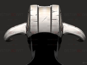 Topeng Juggernaut Dota - Cosplay Halloween Model Cetak 3D