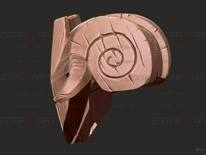 Topeng Juggernaut Dota - Cosplay Halloween Model Cetak 3D