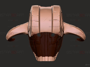 Topeng Juggernaut Dota - Cosplay Halloween Model Cetak 3D