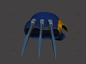 Wolverine Gloves Claw Weapon - Marvel Cosplay 3D Print Model