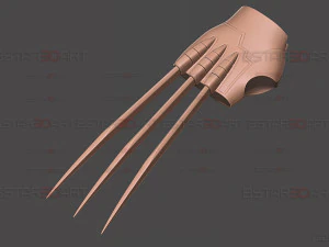 Wolverine Gloves Claw Weapon - Marvel Cosplay 3D Print Model