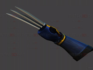 Wolverine Gloves Claw And Arm Armor - Marvel Cosplay Modèles 3D en vedette