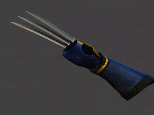 Wolverine Gloves Claw And Arm Armor - Marvel Cosplay 3D Print Model