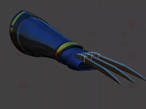 Wolverine Gloves Claw And Arm Armor - Marvel Cosplay Modèles 3D en vedette