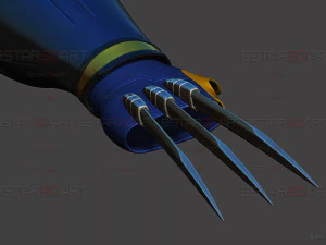 Wolverine Gloves Claw And Arm Armor - Marvel Cosplay 3D Print Model