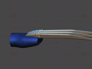 Wolverine Gloves Claw And Arm Armor - Marvel Cosplay Modèles 3D en vedette