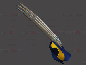 Wolverine Gloves Claw And Arm Armor - Marvel Cosplay Modèles 3D en vedette
