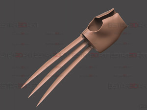 Wolverine Gloves Claw And Arm Armor - Marvel Cosplay Modèles 3D en vedette