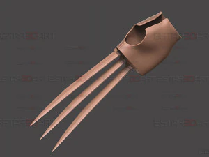 Wolverine Gloves Claw And Arm Armor - Marvel Cosplay 3D Print Model