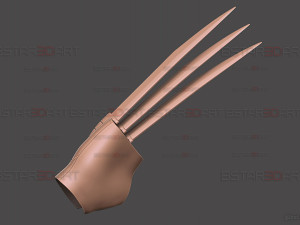 Wolverine Gloves Claw And Arm Armor - Marvel Cosplay Modèles 3D en vedette
