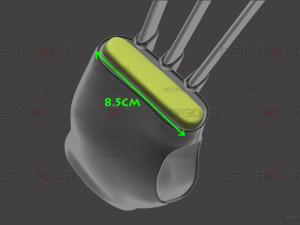 Wolverine Gloves Claw And Arm Armor - Marvel Cosplay Modèles 3D en vedette