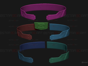 Wolverine Belt Armor - Marvel Cosplay Modèles 3D en vedette