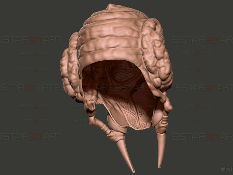 Plo Koon Jedi High Quality Mask - Star Wars Cosplay Modello di stampa 3D