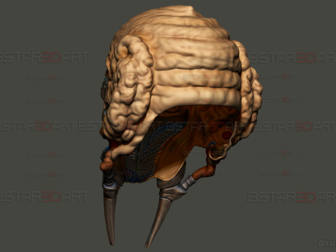 Plo Koon Jedi High Quality Mask - Star Wars Cosplay Modello di stampa 3D