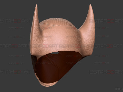 Deadpool X Wolverine Mask - Marvel Comic Cosplay 3D Print Model