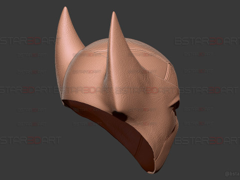 Deadpool X Wolverine Mask - Marvel Comic Cosplay 3D Print Model