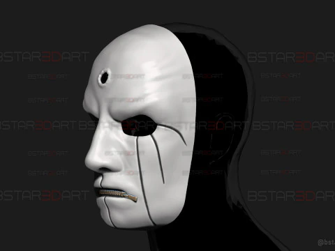 Eloy, baterista de Slipknot Mascarilla Modelo de impresión 3D