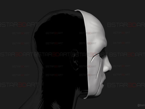 Slipknot Drummer Eloy Mask 3D-Druckmodell