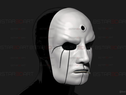 Slipknot Drummer Eloy Mask 3D-Druckmodell