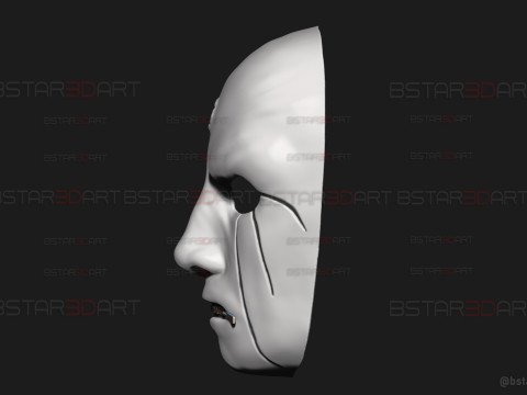 Slipknot Drummer Eloy Mask 3D-Druckmodell