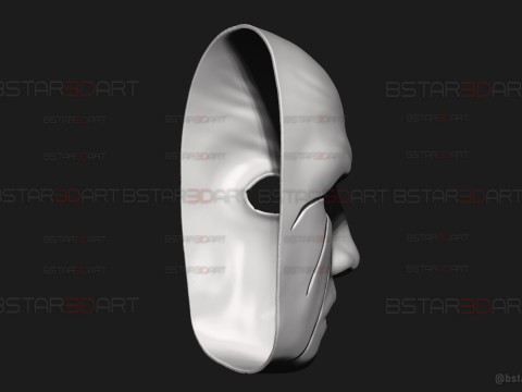 Slipknot Drummer Eloy Mask 3D-Druckmodell