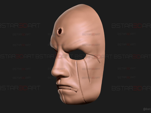 Slipknot Drummer Eloy Mask 3D-Druckmodell
