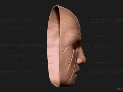 Slipknot Drummer Eloy Mask 3D-Druckmodell