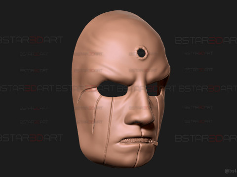 Slipknot Drummer Eloy Mask 3D-Druckmodell