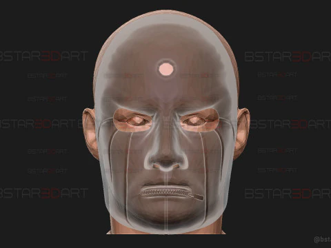 Eloy, baterista de Slipknot Mascarilla Modelo de impresión 3D