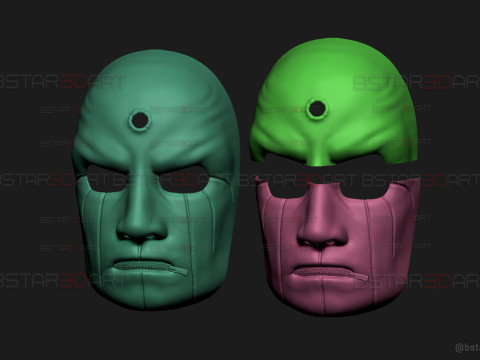 Slipknot Drummer Eloy Mask 3D-Druckmodell