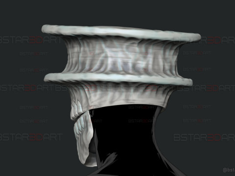 Kaiju No 9 Mask - Kaiju No 8 Anime Cosplay Model Cetak 3D