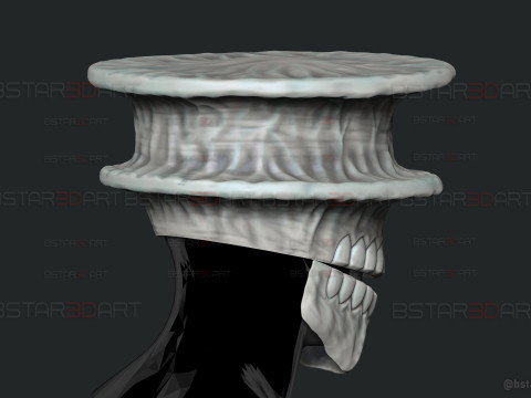 Kaiju No 9 Mask - Kaiju No 8 Anime Cosplay Model Cetak 3D