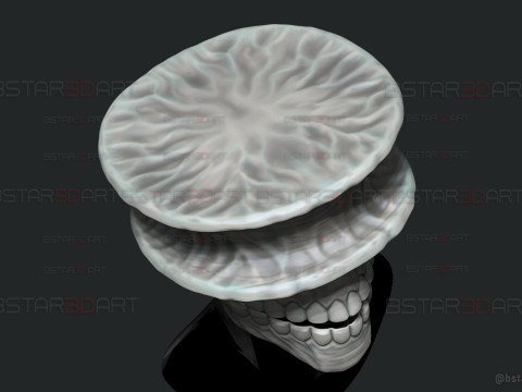 Kaiju No 9 Mask - Kaiju No 8 Anime Cosplay Model Cetak 3D