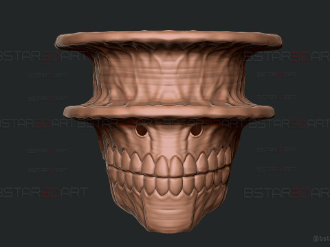 Kaiju No 9 Mask - Kaiju No 8 Anime Cosplay Model Cetak 3D
