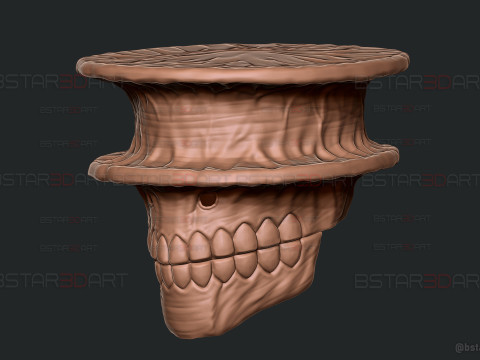 Kaiju No 9 Mask - Kaiju No 8 Anime Cosplay Model Cetak 3D