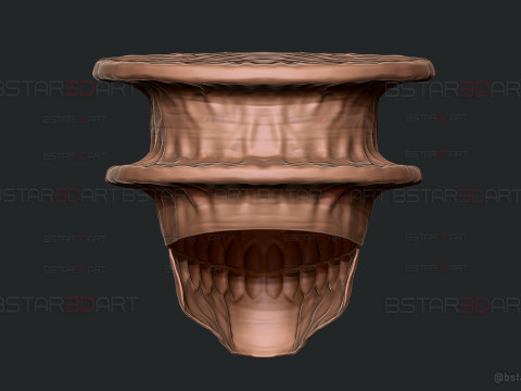 Kaiju No 9 Mask - Kaiju No 8 Anime Cosplay Model Cetak 3D