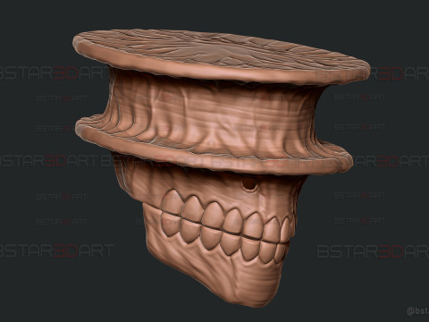 Kaiju No 9 Mask - Kaiju No 8 Anime Cosplay Model Cetak 3D