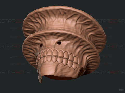 Kaiju No 9 Mask - Kaiju No 8 Anime Cosplay Model Cetak 3D