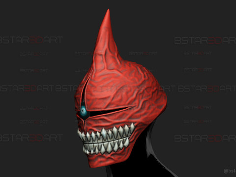 Kaiju No 10 Mask - Kaiju No 8 Anime Cosplay 3D Принт Модель