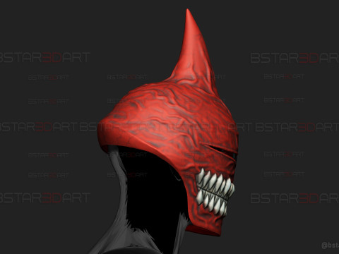 Kaiju No 10 Mask - Kaiju No 8 Anime Cosplay 3D Принт Модель