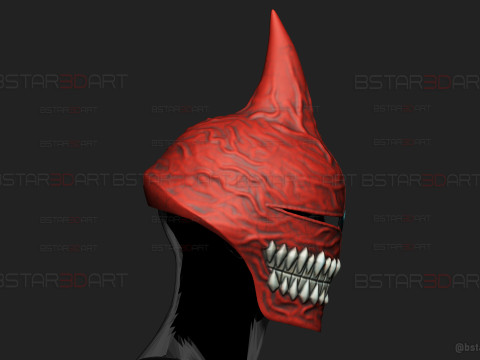 Kaiju No 10 Mask - Kaiju No 8 Anime Cosplay 3D Принт Модель