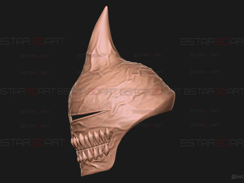 Kaiju No 10 Mask - Kaiju No 8 Anime Cosplay 3D Принт Модель