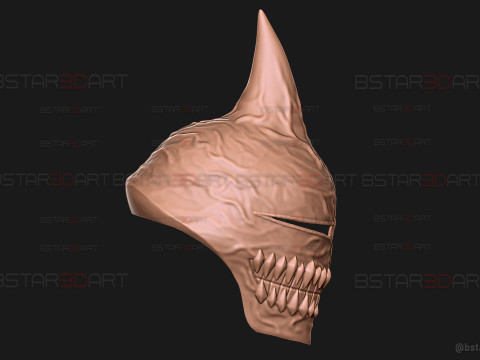Kaiju No 10 Mask - Kaiju No 8 Anime Cosplay 3D Принт Модель