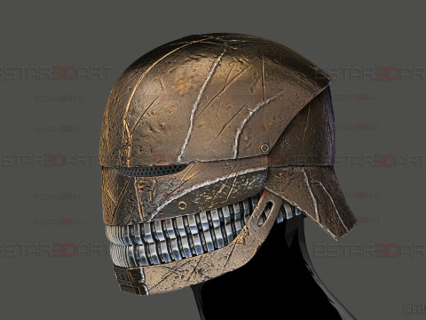 The Stranger Sith Lord High Quality Helmet - The Acolyte Helmet - Star wars black series cosplay Model do druku 3D