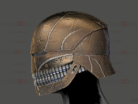 The Stranger Sith Lord High Quality Helmet - The Acolyte Helmet - Star wars black series cosplay Model do druku 3D